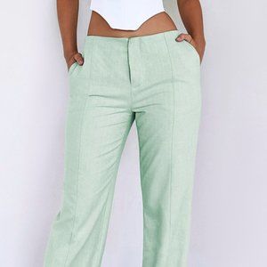 MISTRESS ROCKS LOCALE Sage Trousers